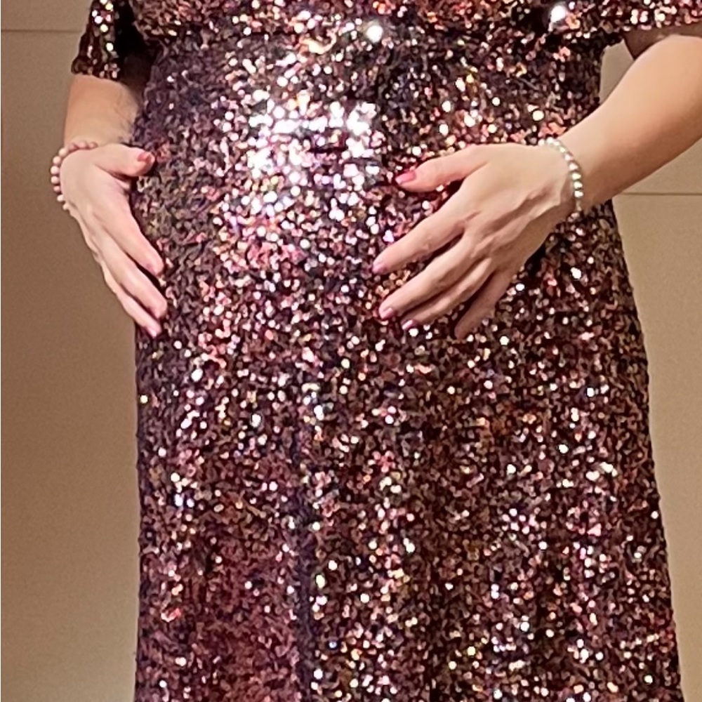 Seraphine Bambi/Sparkle Maternity shift dress